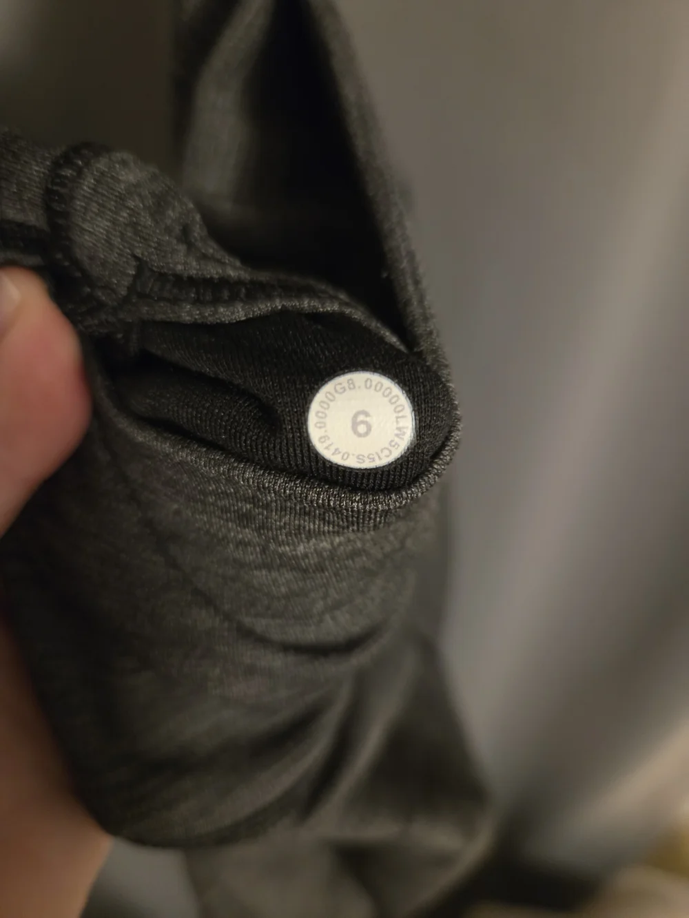 lululemon athletica Heather Charcoal High-Rise Leggings